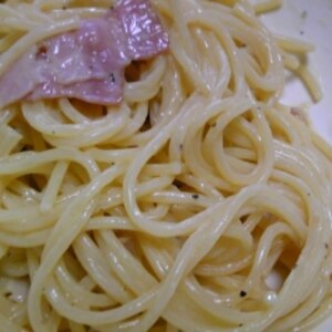 市販のカルボナーラソースにひと手間で 美味しさup レシピ 作り方 By V るん 0394 楽天レシピ 市販のカルボナーラソースにひと手間で 美味しさup レシピ 作り方 By V るん 0394 楽天レシピ